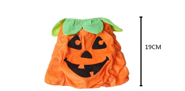 Halloween Kostüm für Katzen | Süßes Kürbis Kostüm